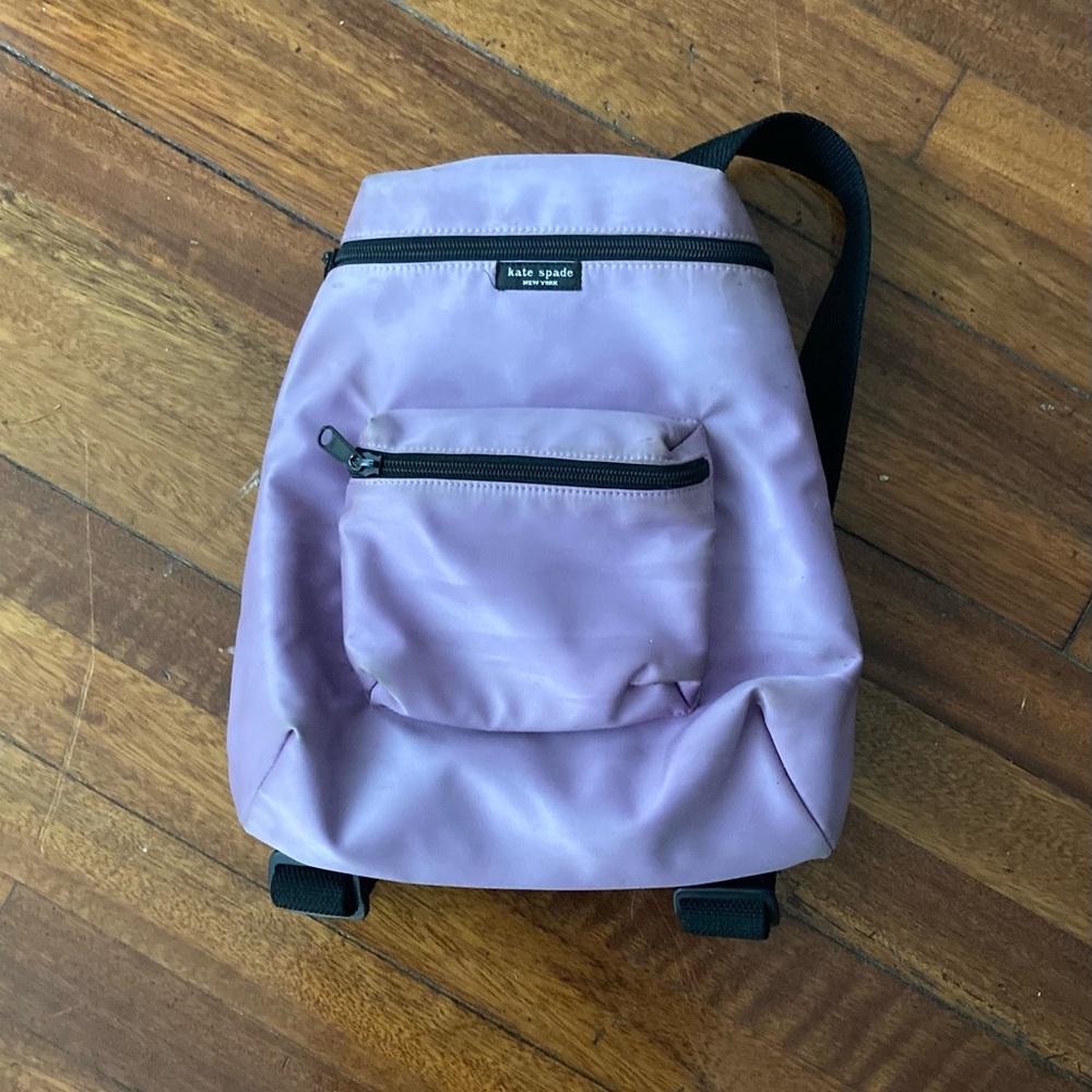 Vintage Kate Spade Backpack Lavender Light Purple